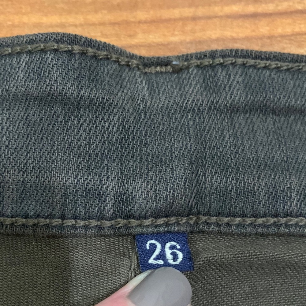 Carmar Olive Green Skinny Jeans size 26 - Picture 5 of 9